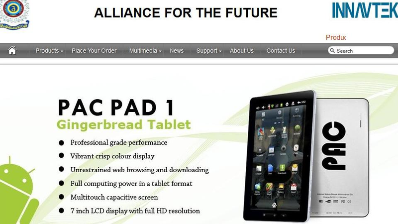 Illustration for article titled An iPad Knockoff Straight From Pakistan's Air Force